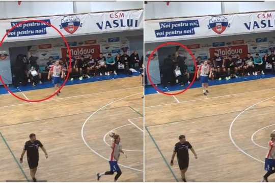Scene incredibile în handbalul românesc: selecționerul George Buricea și-a bruscat un jucător, fiind cu greu oprit să nu-l lovească