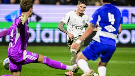 ”MAN of the match”. Românul a ”spart gheața” la PSV! Nota primită după golul și assistul cu Zwolle
