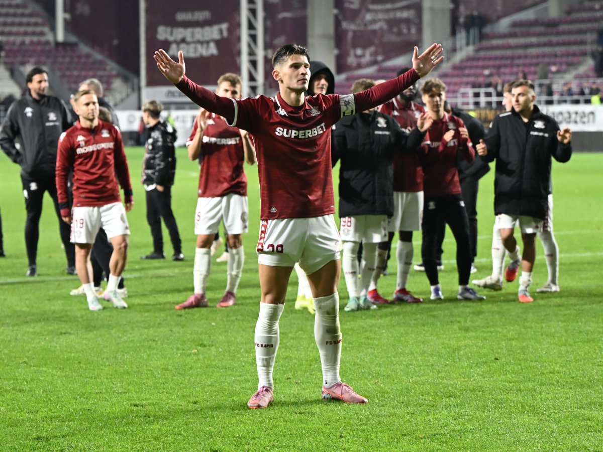 Alexandru Dobre a ajuns la Rapid la începutului sezonului trecut după o experienţă în Portugalia, la Famalicao
