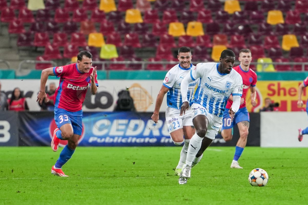 FCSB a învins-o ultima oară pe Craiova, 1-0