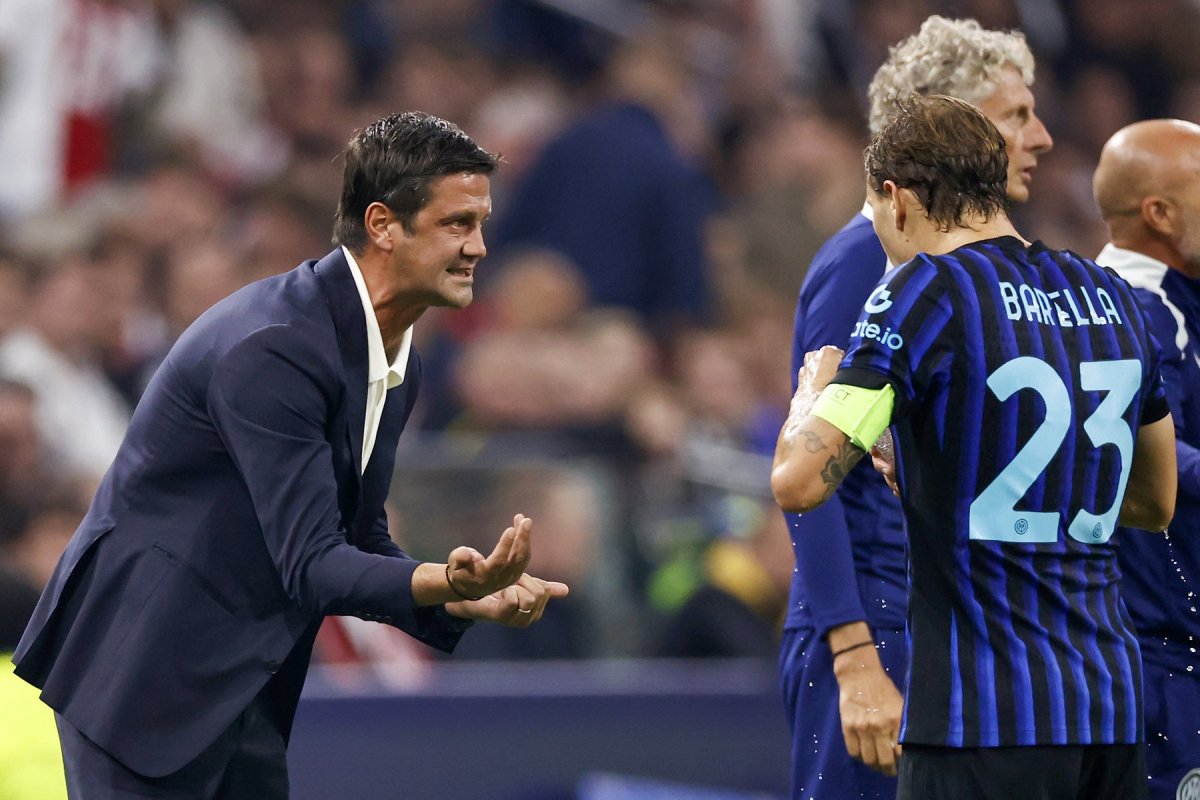 Cristi Chivu, antrenorul celor de la Inter, din Serie A
