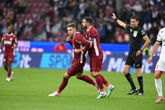 Ioan Varga, după CFR Cluj - FC Hermannstadt 2-1: ”Louis Munteanu are toate calitățile necesare pentru a ne face fericiți și pe noi, și pe el”