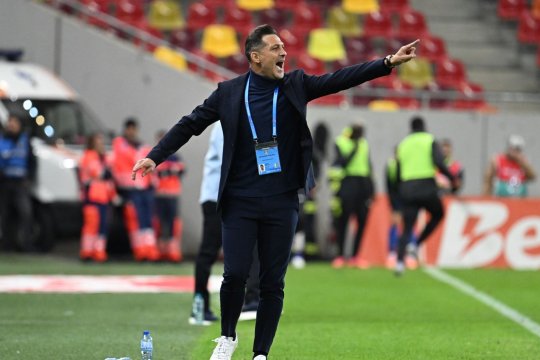 Mirel Rădoi nu are ce să le reproșeze jucătorilor după eșecul cu FCSB: ”Sunt mulțumit de băieți. De ce să fiu supărat?”