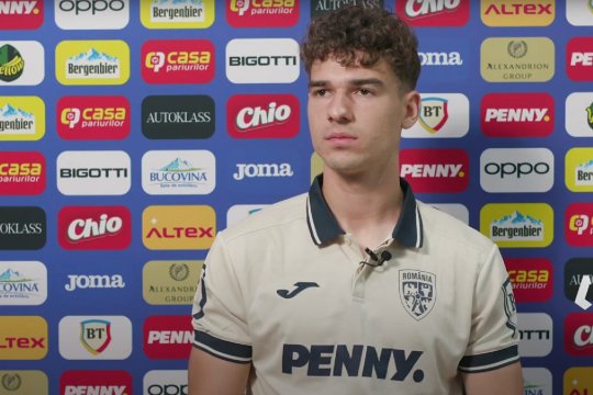 Kevin Ciubotaru după prima convocare la naționala de seniori: ”O să dau tot ce pot în meci, dacă domnul Lucescu îmi va da minute”