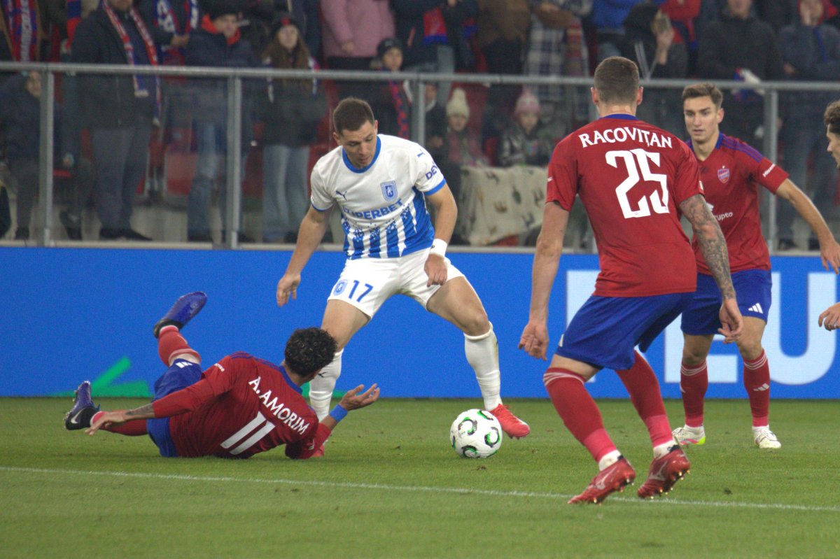 Craiova a pierdut cu 2-0 la debutul în Conference League, în fața polonezilor de la Rakow