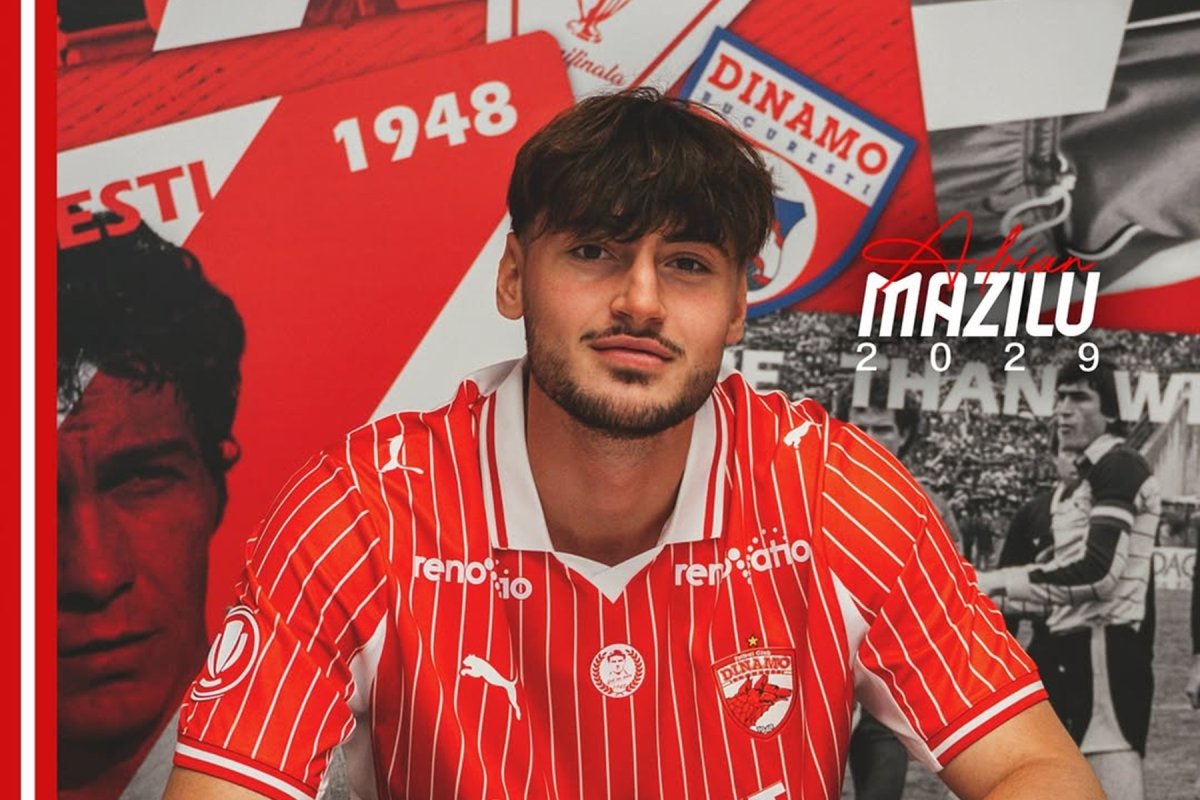 Adrian Mazilu, jucător cumpărat de Dinamo de la Brighton în 2025
