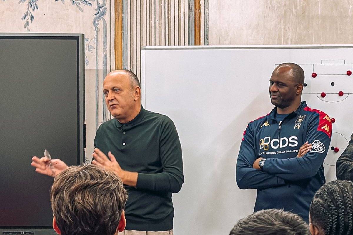 Dan Șucu și Patrick Vieira