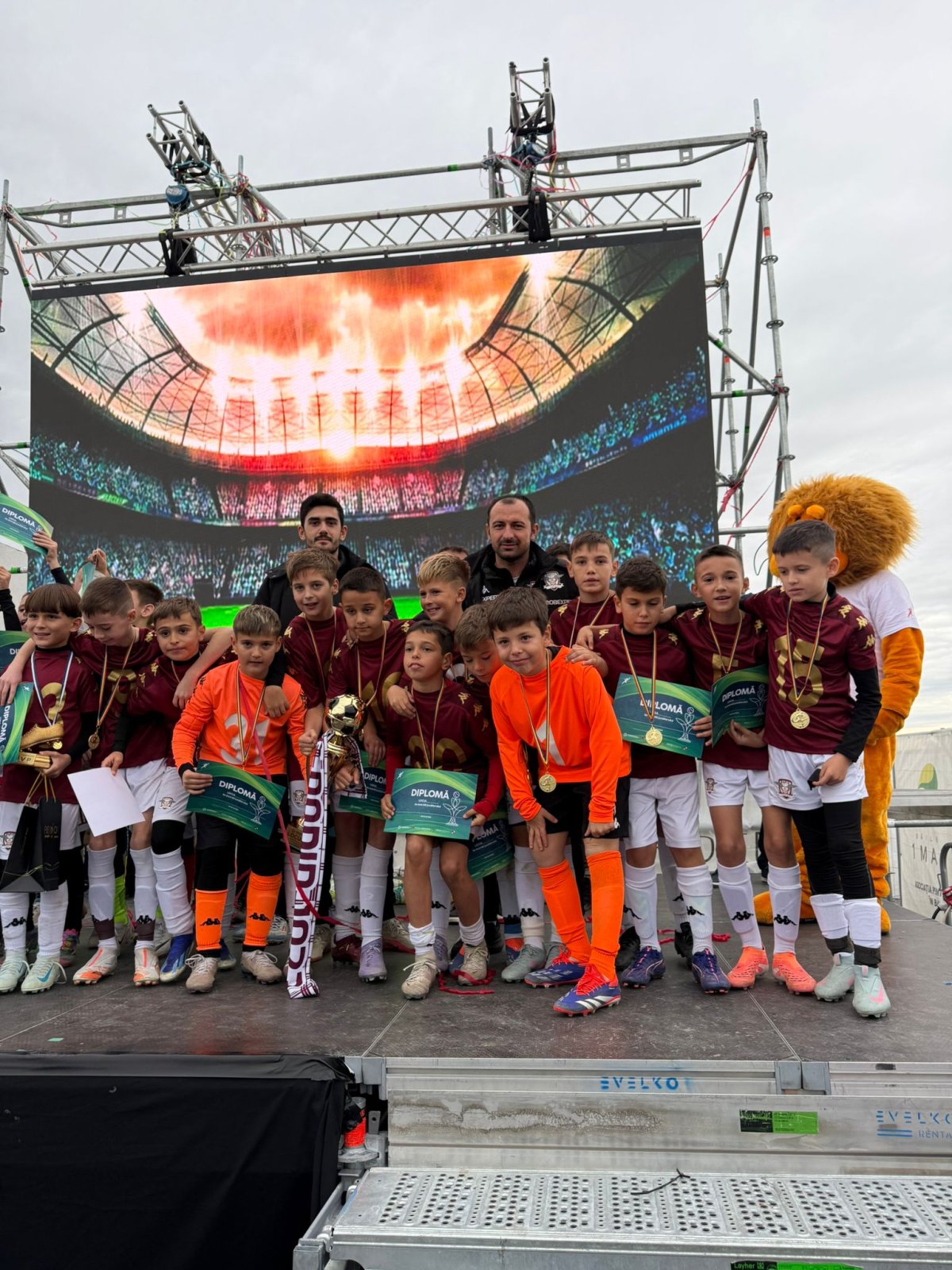 Grupa 2015 a castigat turneul de la Baile Felix fara gol primit