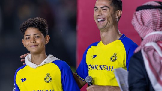 Calcă pe urmele tatălui! Cristiano Ronaldo Jr. a marcat primul gol în tricoul Portugaliei
