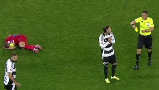 L-a ”îngropat” pe Bergodi! Murgia a văzut două cartonașe galbene în interval de trei minute