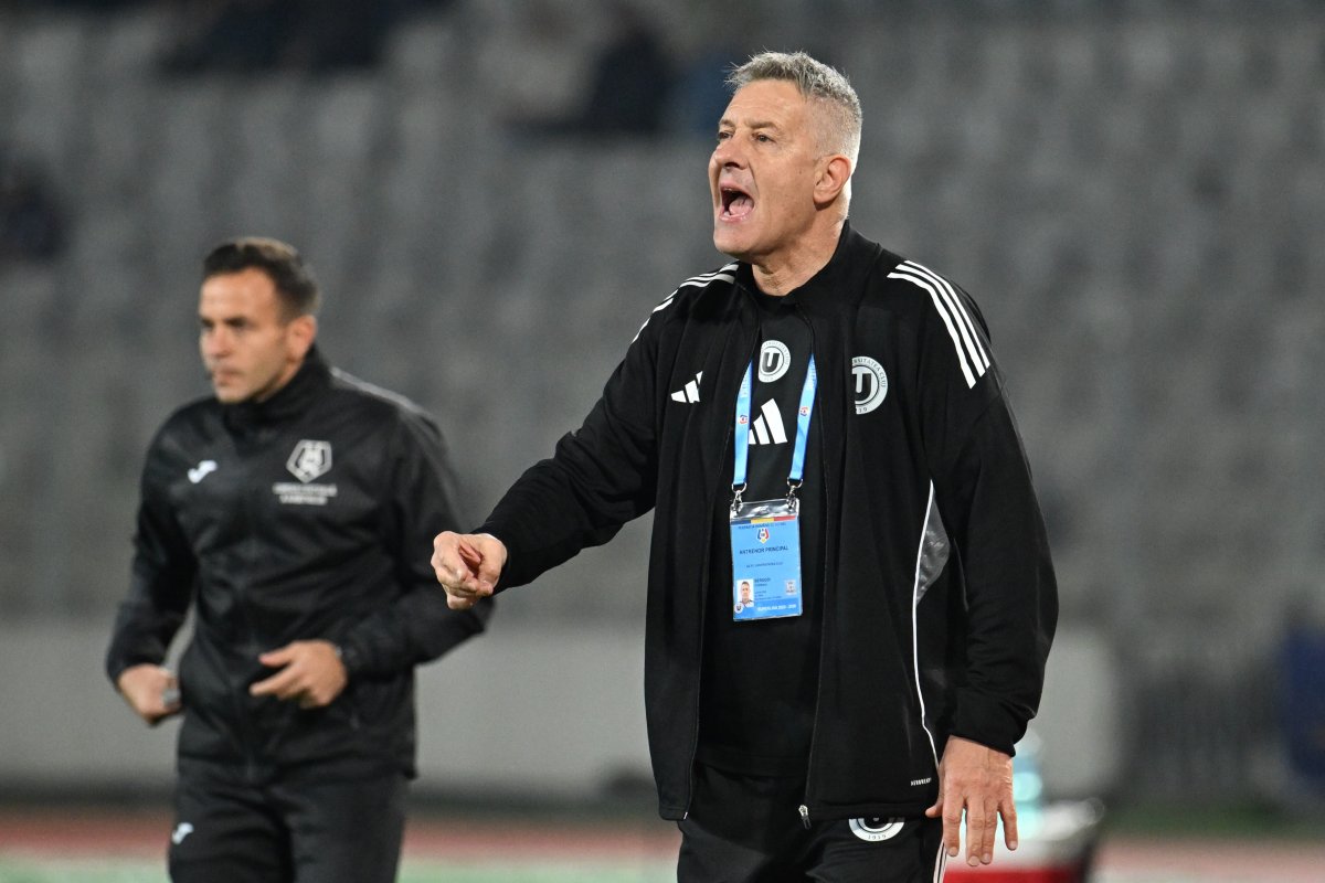 Cristiano Bergodi a suferit prima înfrângere pe bancă la U Cluj