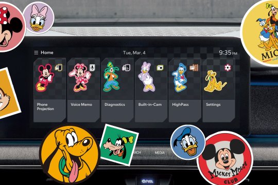 Kia aduce lumea Disney la bordul vehiculelor sale