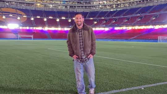 Leo Messi s-a întors pe Camp Nou. Când ar putea avea loc meciul de retragere al legendei Barcelonei