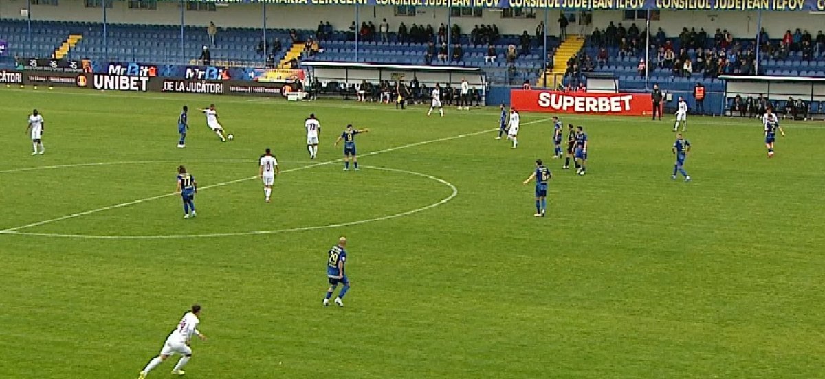 Faza controversată din meciul Slobozia - CFR