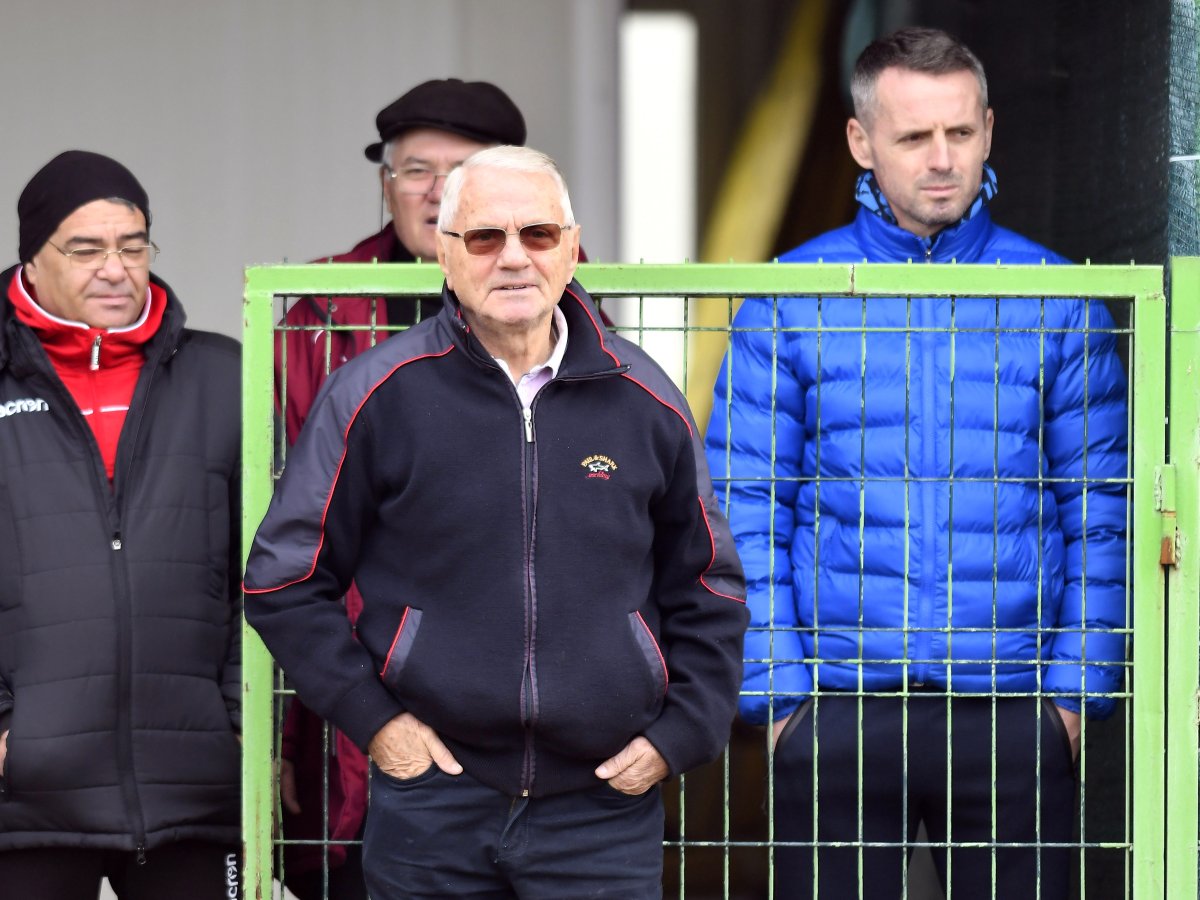 Rădulescu (aici la un meci din 2019) a împlinit 84 de ani pe 31 august