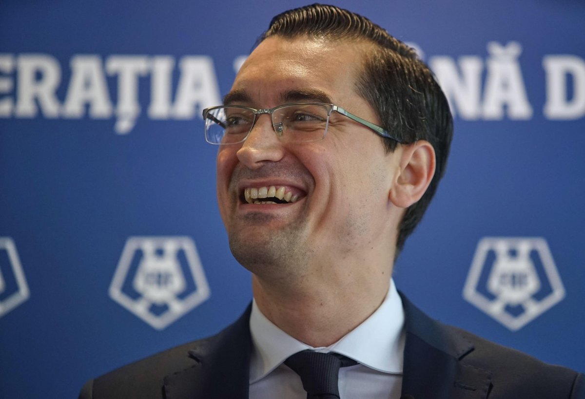 Răzvan Burleanu e președintele FRF din martie 2014