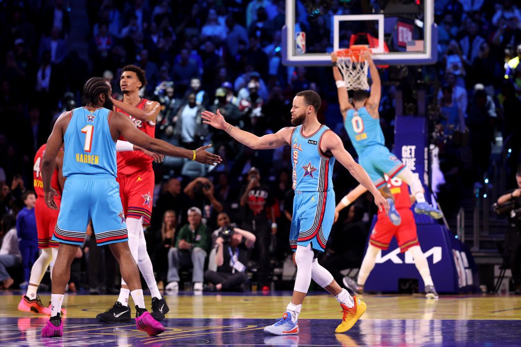 Steph Curry și James Harden, campioni în All-Star Game 2025