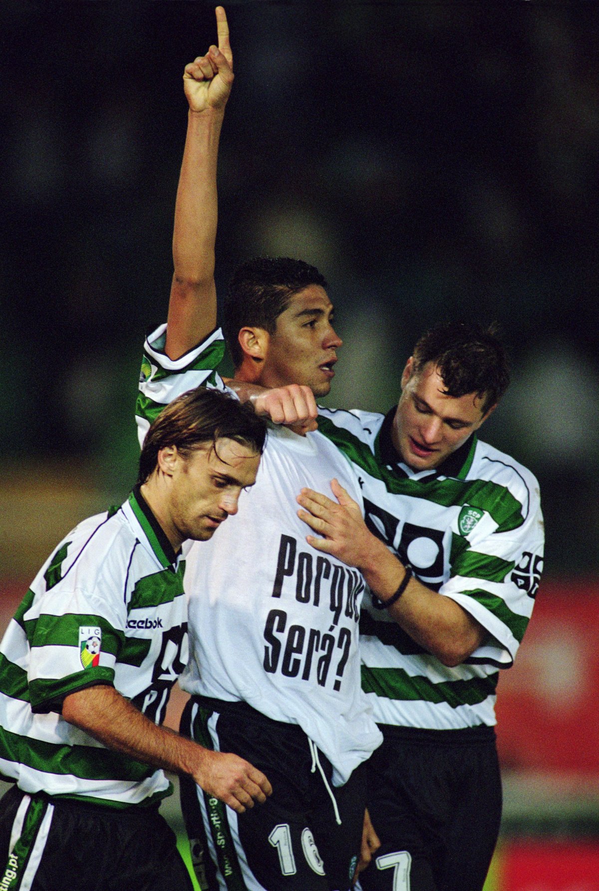 Mario Jardel alături de Marius Niculae (în dreapta)