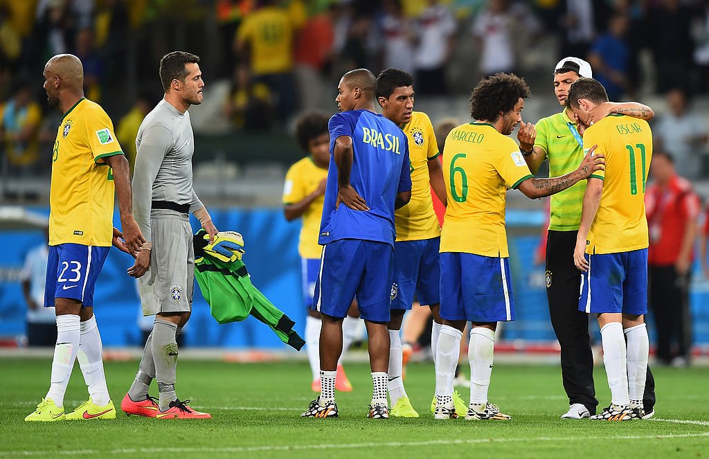 Oscar are 12 goluri în 48 de selecții pentru naționala Braziliei