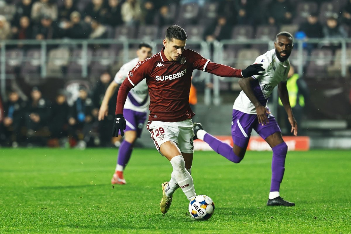 Alex Dobre este unul dintre cei mai în formă jucători ai Rapidului