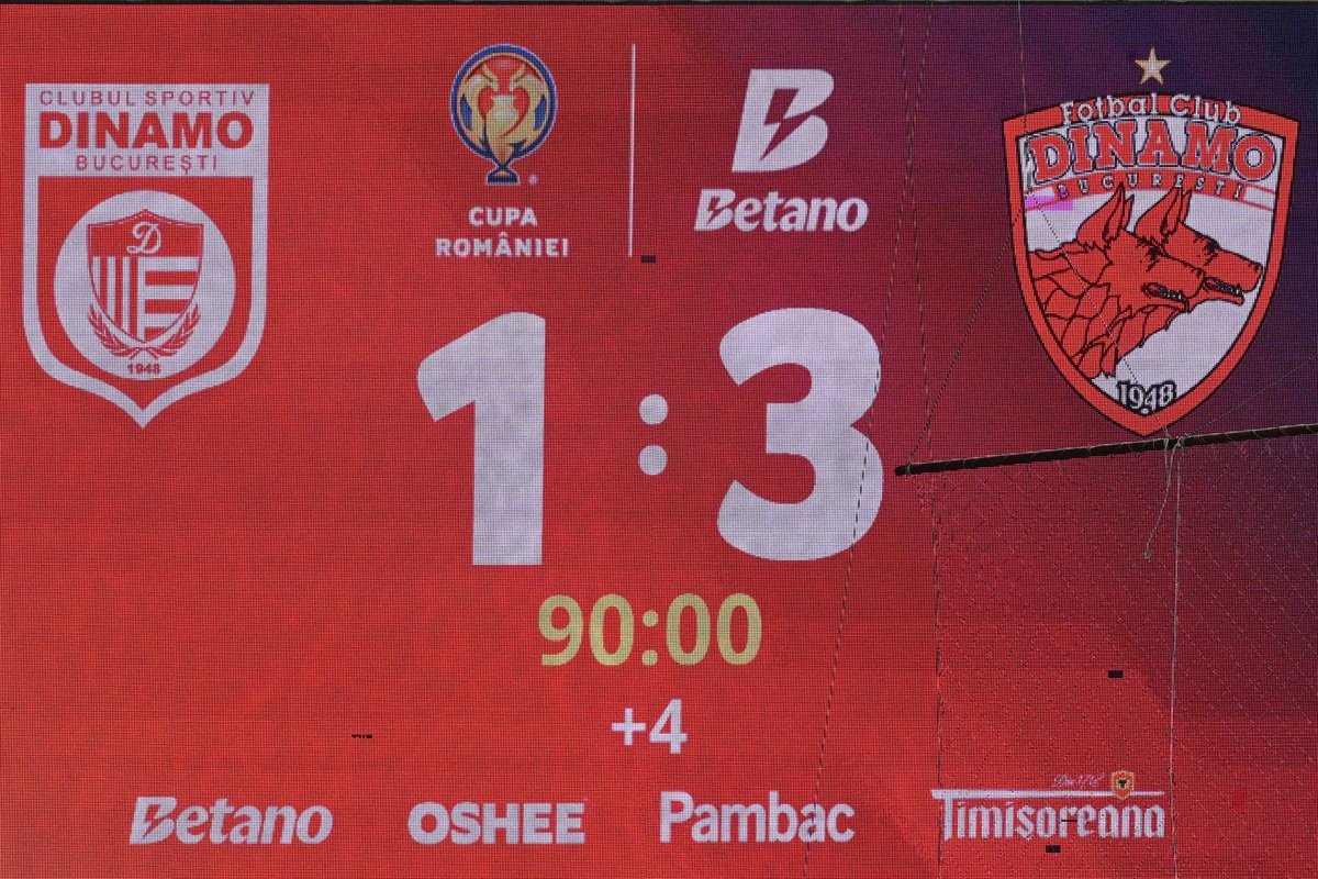 Înainte de falimentul lui ACS FC, în România erau trei echipe Dinamo: ACS FC Dinamo, CS Dinamo și SC Dinamo 1948