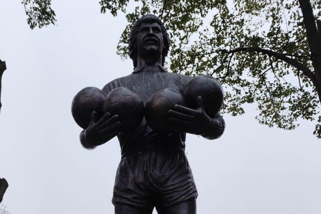 Statuia lui Helmut Duckadam a fost dezvelită la Semlac