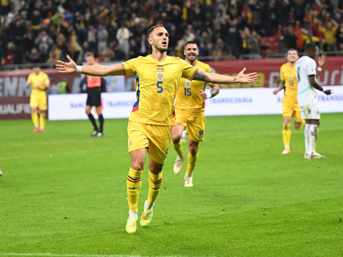 Virgil Ghiță a marcat golul care a adus victoria României în meciul cu Austria (1-0)