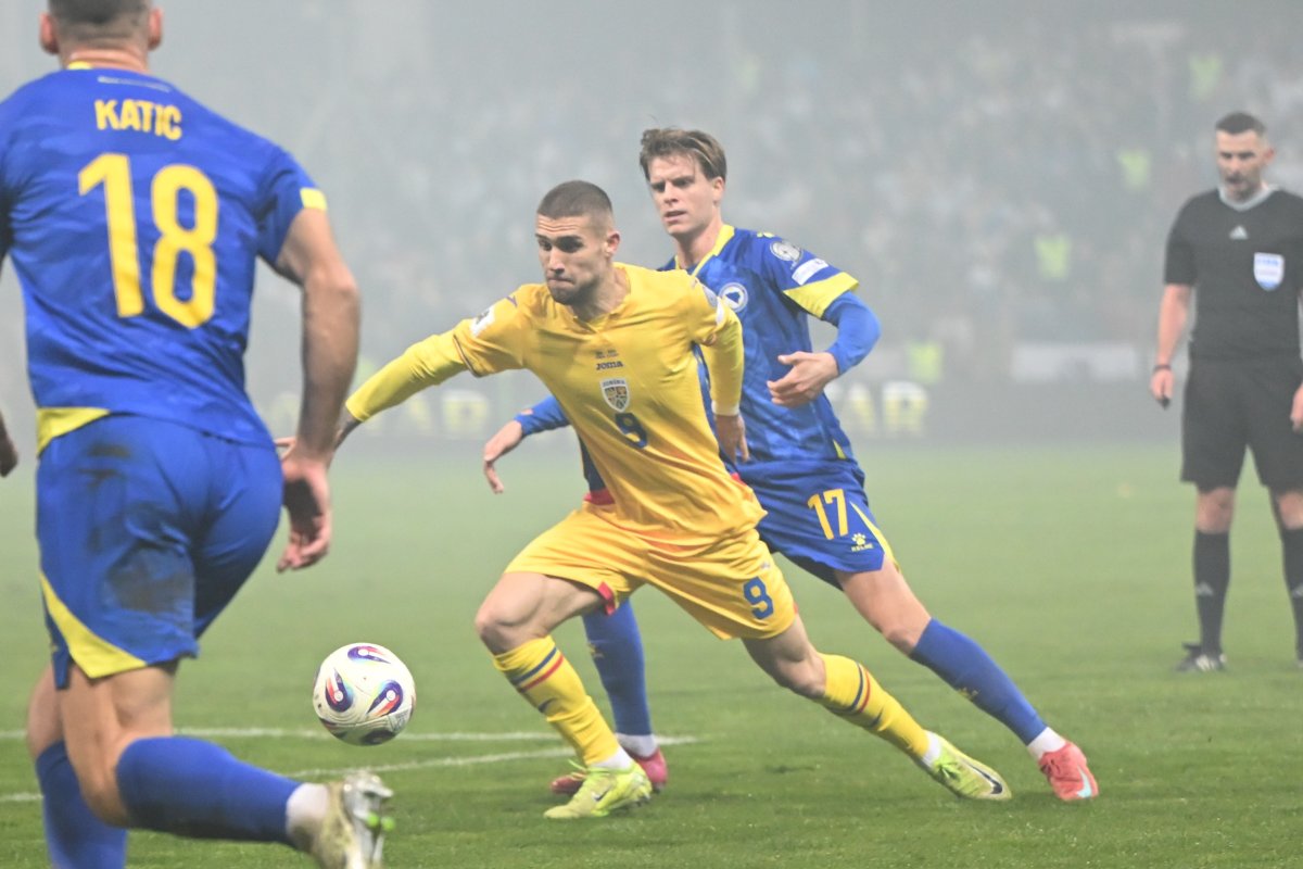 Bîrligea a marcat al doilea gol pentru echipa națională în șase selecții