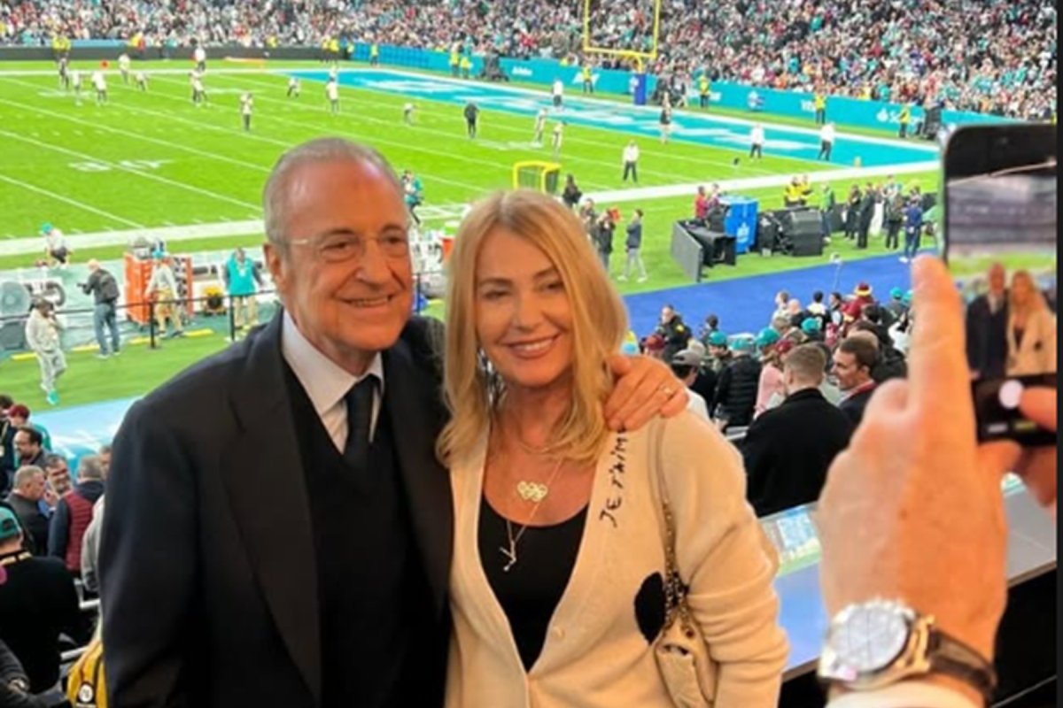 Florentino Perez și Nadia Comăneci