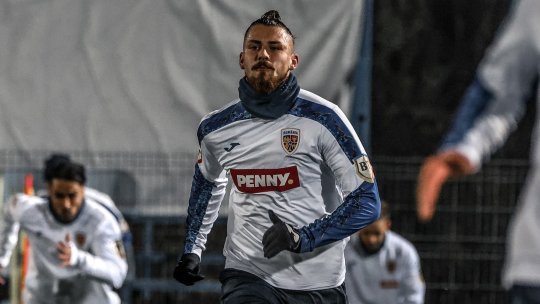 Radu Drăgușin nu a putut sta departe de națională și s-a antrenat cu lotul la Mogoșoaia