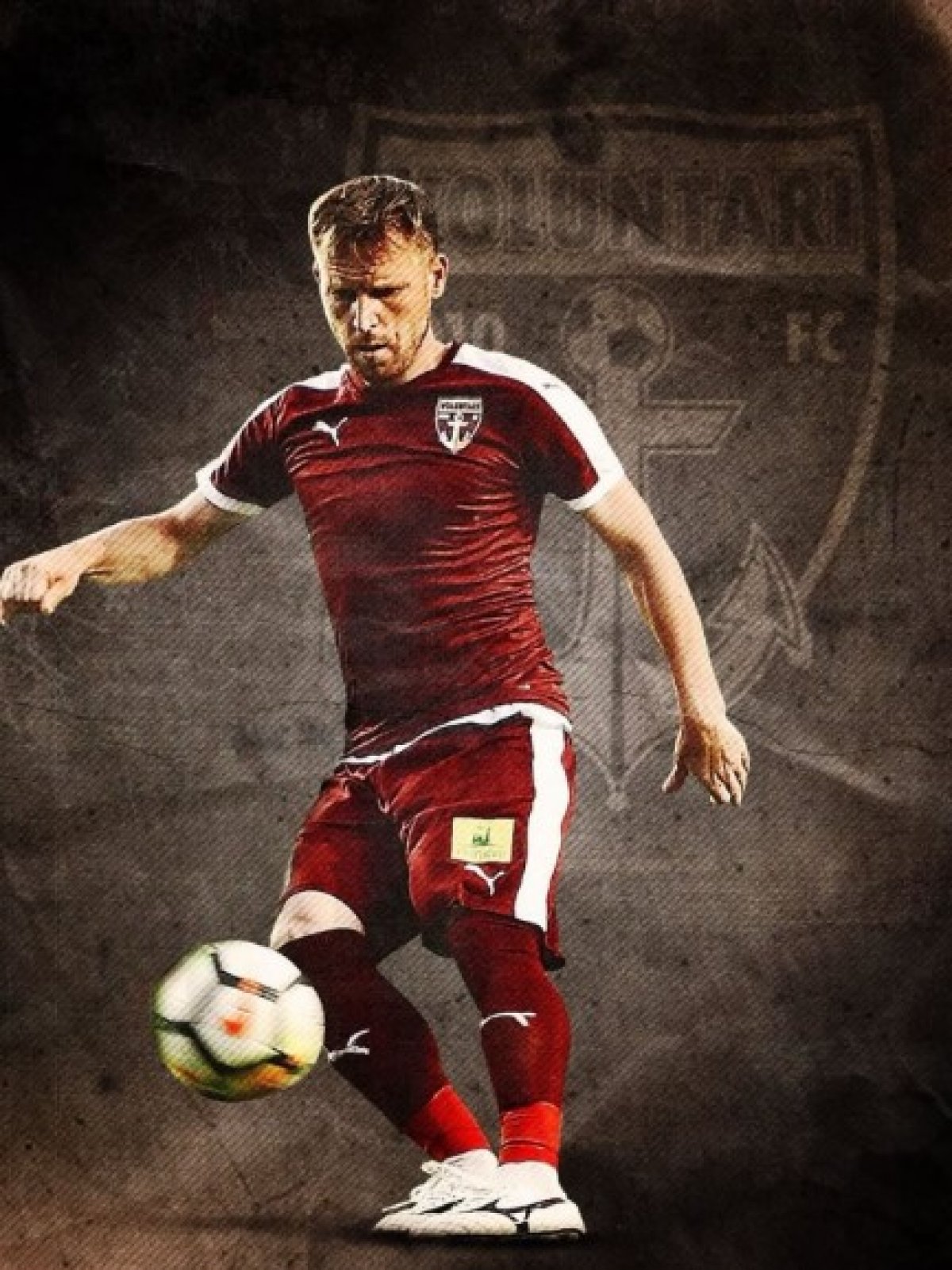 Cernat, în tricoul formației la care a fost atât jucător cât și oficial