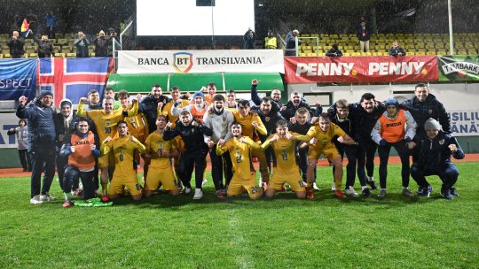 România U19 și-a câștigat grupa și s-a calificat în turul de elită al Campionatului European U19!