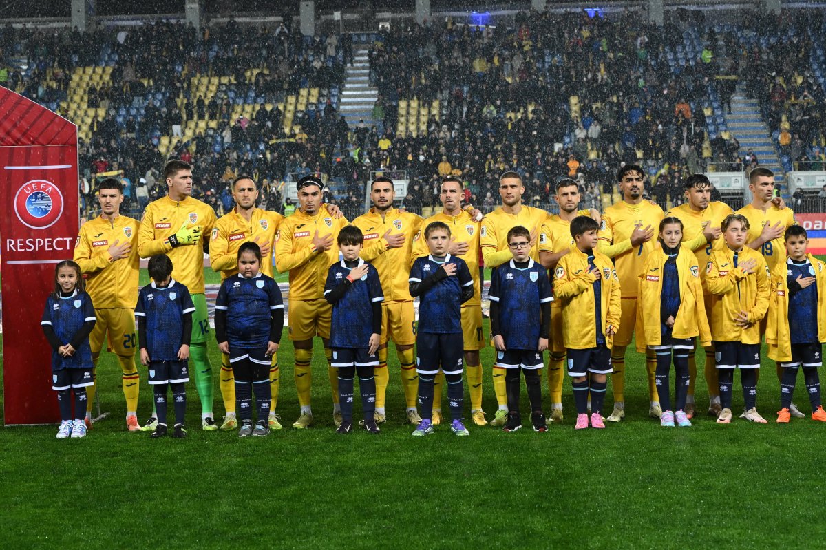 România s-a impus cu scorul de 7-1 în meciul cu San Marino