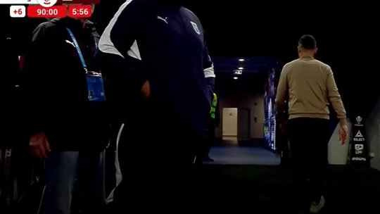 Exploziv! Mirel Rădoi a plecat la vestiare din cauza arbitrului Bîrsan. Cum s-a terminat totul