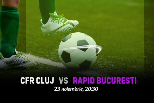 CFR Cluj vs Rapid se joacă pe 23 noiembrie: Daniel Pancu, față-n față cu echipa pentru care a scris istorie (P)