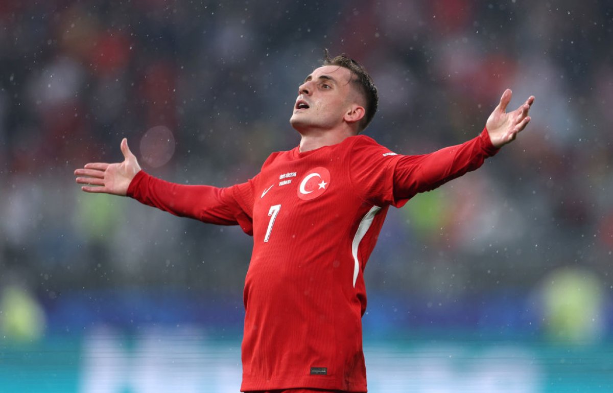 Kerem Akturkoglu e titular în naționala Turciei, unde are 49 de selecții și 14 goluri marcate