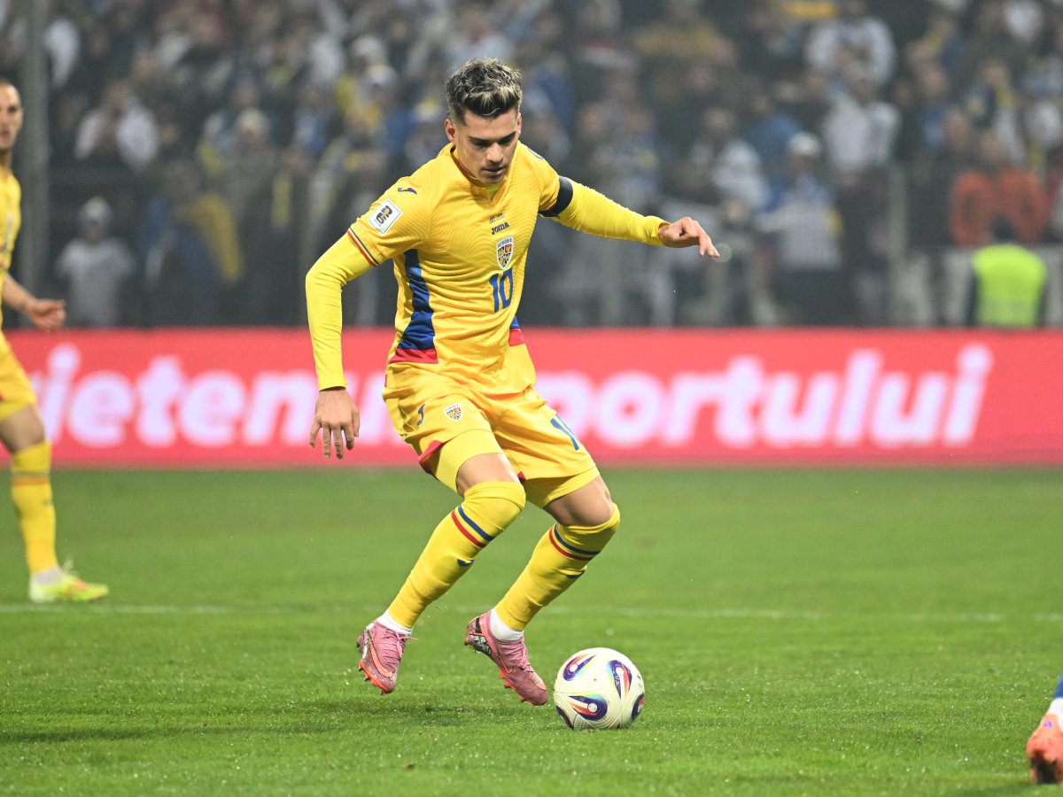 Ianis Hagi are 51 de apariții pentru naționala României