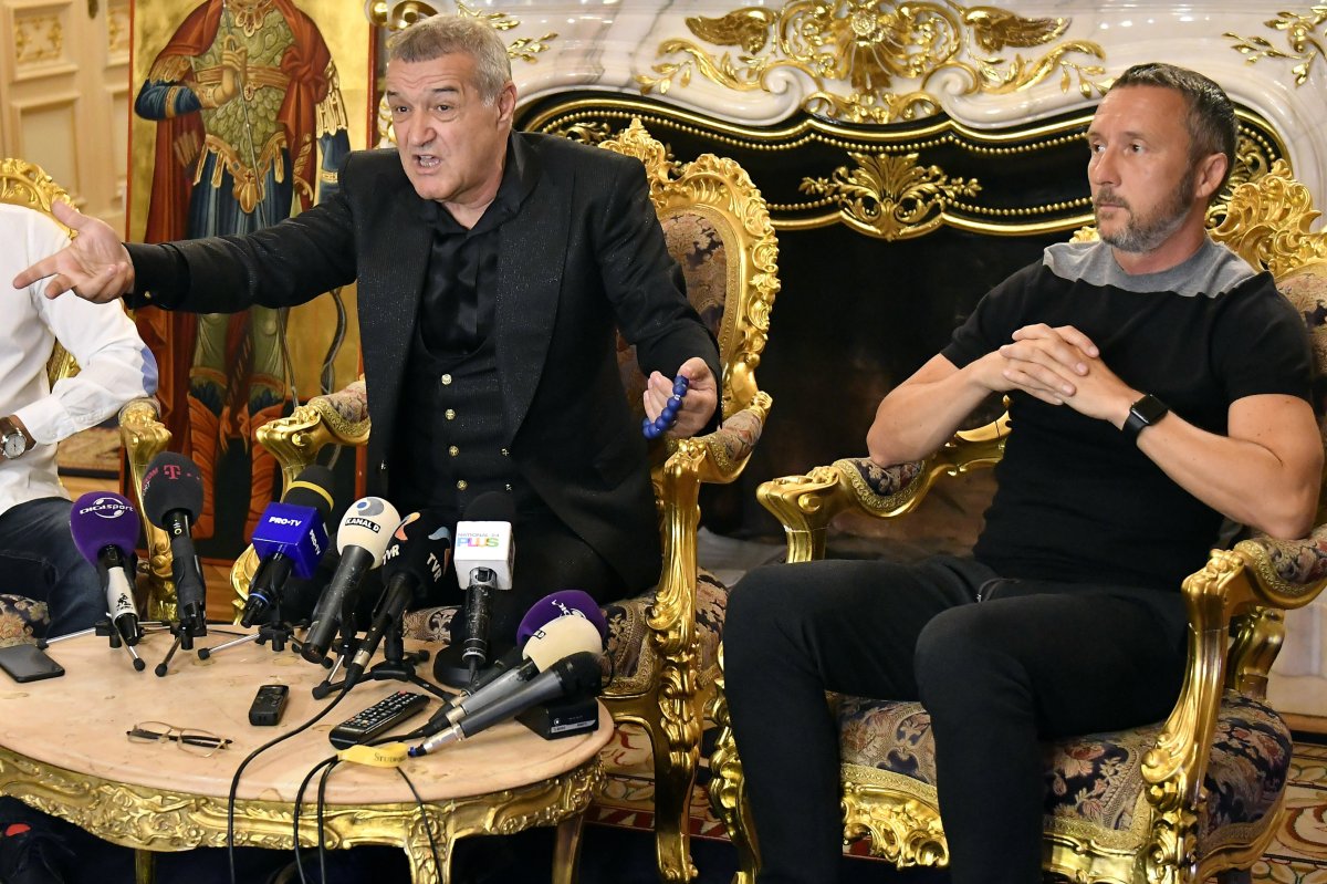 Gigi Becali și Mihai Stoica, sancționași de UEFA din cauza ieșirilor de la meciul cu Aberdeen, din preliminariile Europa Lague