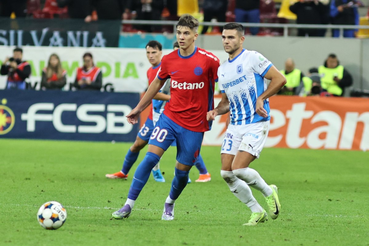 Alex Stoian are 10 apariții pentru FCSB în actualul sezon din SuperLiga