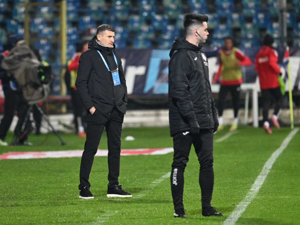 Antrenorul Oțelului, nervos după remiza cu Farul: ”Dezamăgire, frustrare”