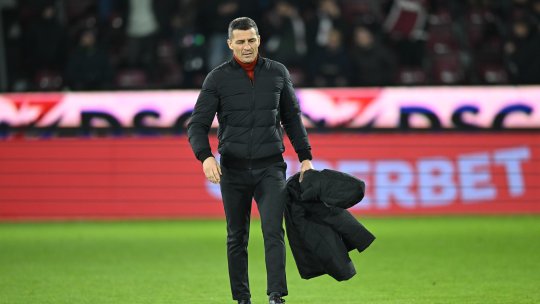 Costel Gâlcă, mesaj dur după eșecul cu CFR Cluj: "Am făcut multe greșeli, am jucat doar atunci când am avut mingea”