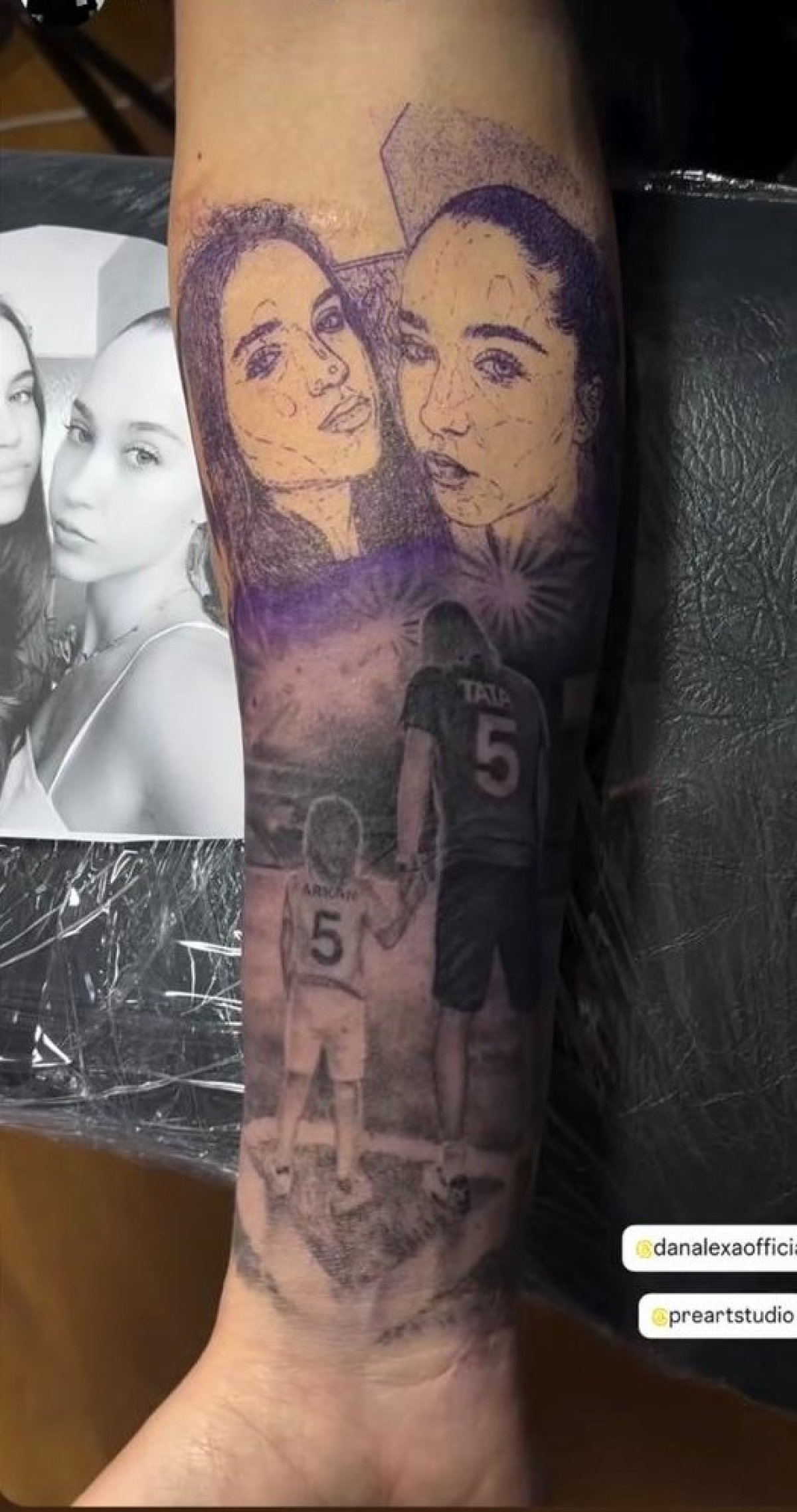 Dan Alexa a impresionat cu noul lui tatuaj