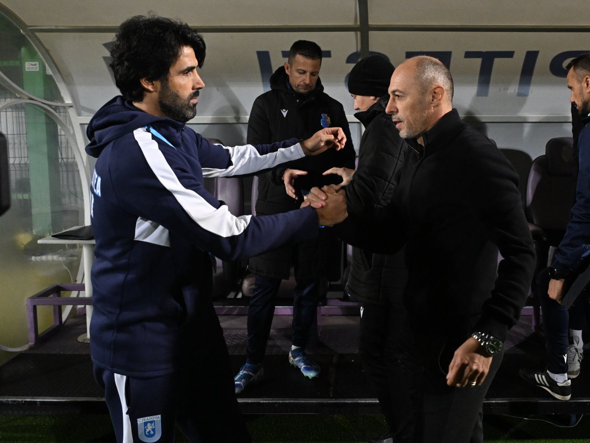 Filipe Coelho a avut motive de satisfacție după primul său meci ca antrenor al Craiovei