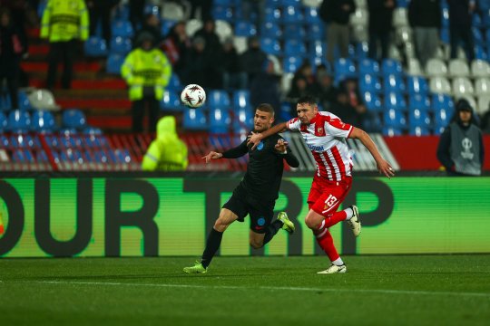 Steaua Roșie - FCSB 1-0, ACUM, pe iAMsport.ro. Sârbii dau lovitura deși au un om mai puțin