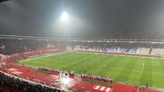 Fanii sârbi le-au mulțumit românilor după scandalurile cu Kosovo și Bosnia: ”Frați ortodocși”. Suporterii FCSB au răspuns prin scandări