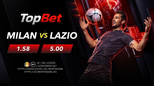 AC Milan caută al 13-lea meci la rând fără eșec: Lazio, următoarea adversară