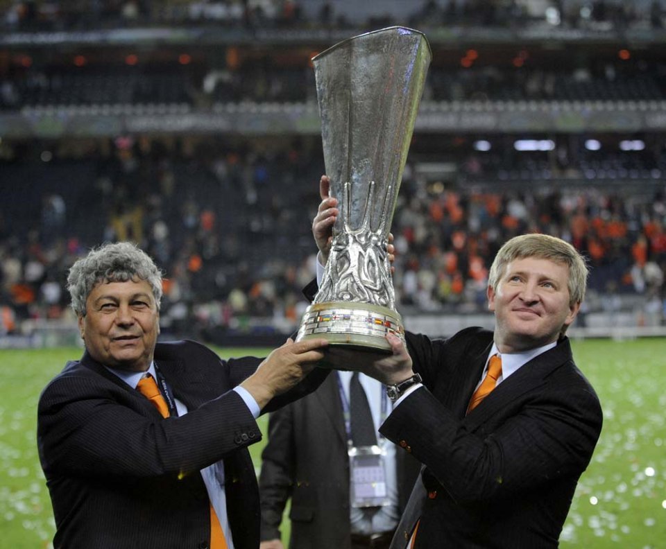 Mircea Lucescu a câștigat, printre altele, Cupa UEFA cu Șahtior Donețk