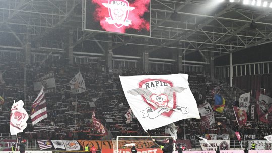 Moment cumplit în peluză la Rapid - Csikszereda. Un fan a suferit un traumatism cranian și a fost resuscitat la stadion