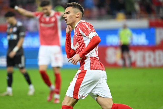 Dinamo București - Oțelul Galați 1-0, pe iAMsport.ro. Cârjan deblochează tabela pe Arena Națională, iar "câinii" urcă temporar pe locul secund în clasament