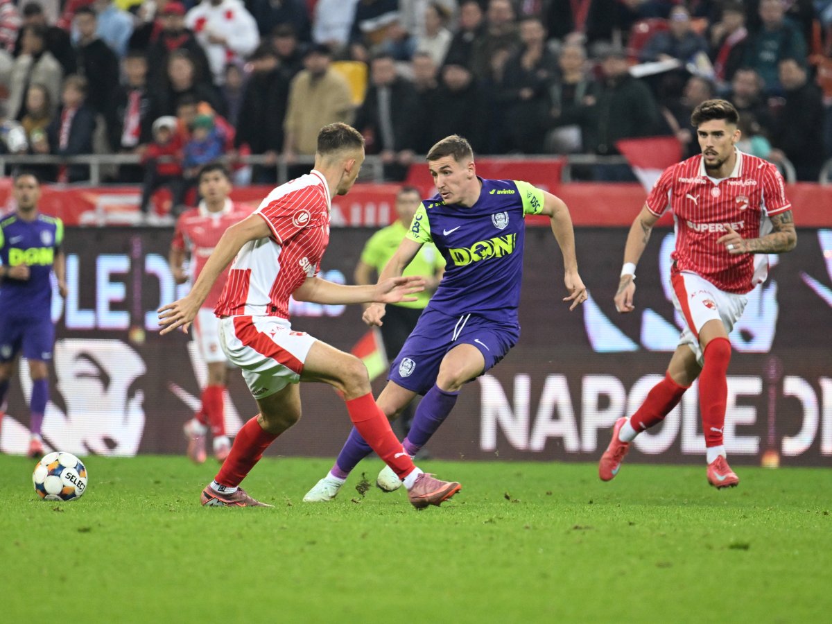 CFR Cluj este pe locul 13 în SuperLiga, cu 13 puncte